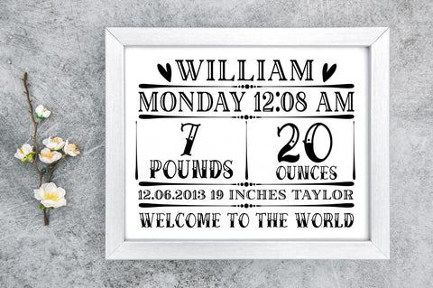 William monday 12 08 7pounds SVG Design SVG Regulrcrative 