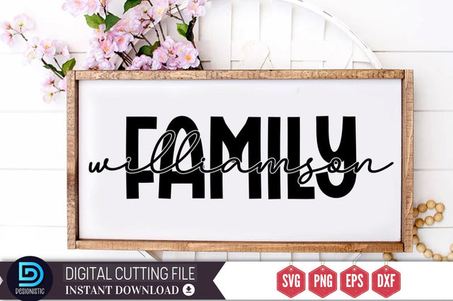 Williamson Family SVG SVG DESIGNISTIC 