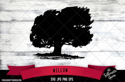 Willow SVG -Vector Art Commercial & Personal Use- Cricut,Silhouette,Cameo,Vinyl Cut SVG Loveleen Kaur 