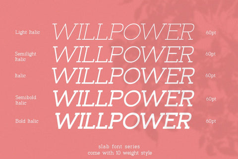Willpower Font Zeenesia Std 