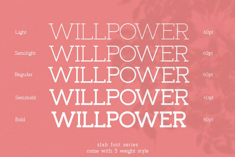 Willpower Font Zeenesia Std 