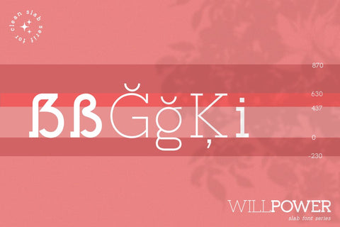 Willpower Font Zeenesia Std 