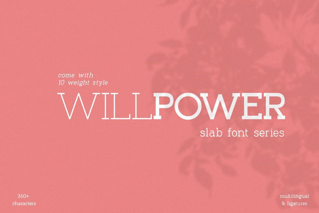 Willpower Font Zeenesia Std 