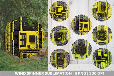 Wind Spinner Sublimation artnoy 