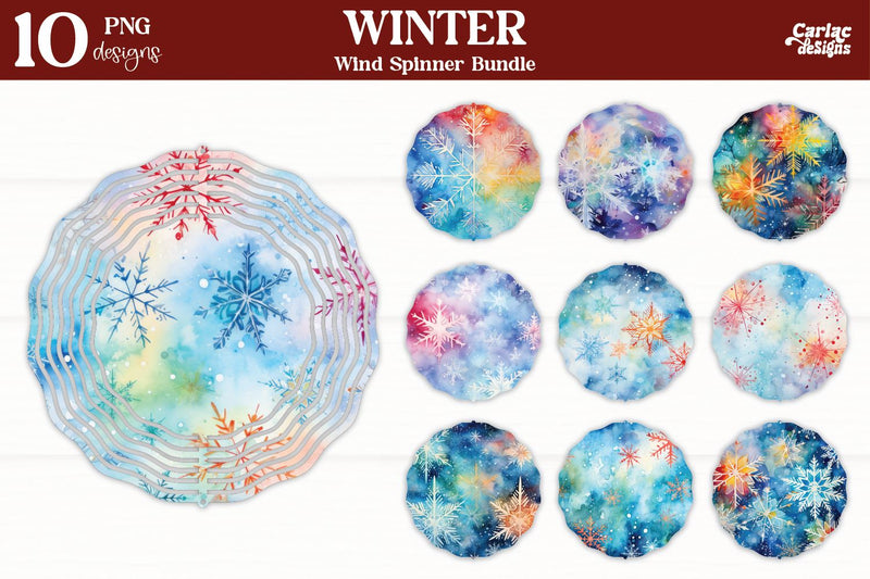 Wind Spinner Sublimation Bundle | Christmas Wind Spinner Sublimation Carla C Designs 