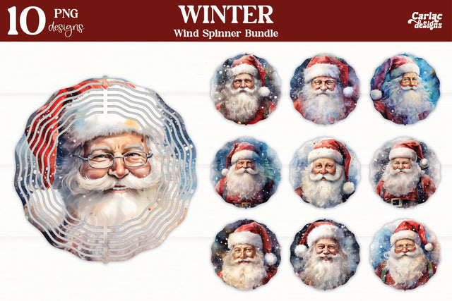Wind Spinner Sublimation Bundle | Christmas Wind Spinner Sublimation Carla C Designs 