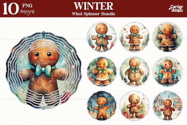 Wind Spinner Sublimation Bundle | Christmas Wind Spinner Sublimation Carla C Designs 