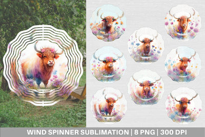 Wind Spinner | Sublimation Spinner Design Sublimation artnoy 