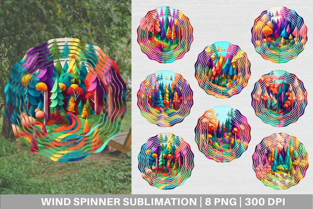 Wind Spinner | Sublimation Spinner Design Sublimation artnoy 