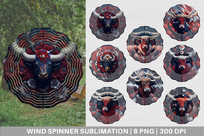 Wind Spinner | Sublimation Spinner Design Sublimation artnoy 