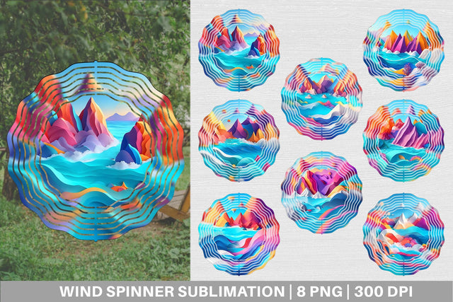 Wind Spinner | Sublimation Spinner Design Sublimation artnoy 