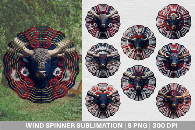 Wind Spinner | Sublimation Spinner Design Sublimation artnoy 