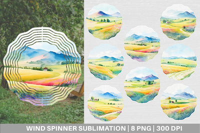 Wind Spinner | Sublimation Spinner Sublimation artnoy 