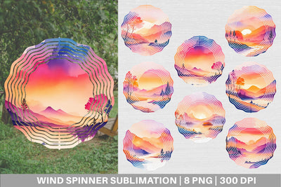 Wind Spinner | Sublimation Spinner Sublimation artnoy 