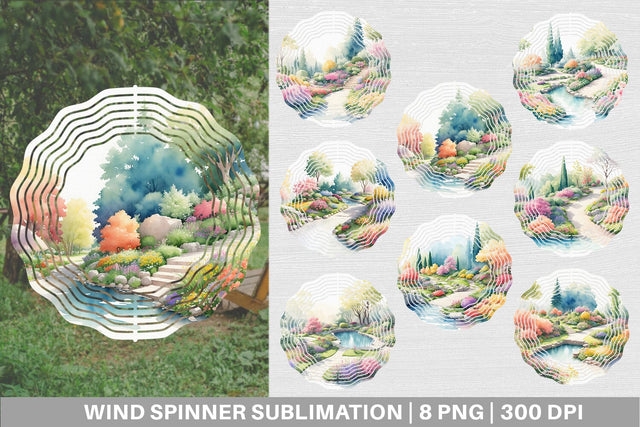 Wind Spinner | Sublimation Spinner Sublimation artnoy 