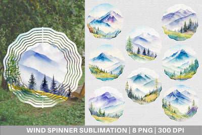Wind Spinner | Sublimation Spinner Sublimation artnoy 