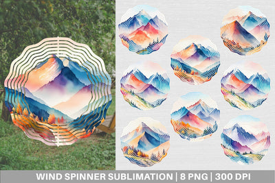 Wind Spinner | Sublimation Spinner Sublimation artnoy 