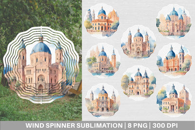 Wind Spinner | Sublimation Spinner Sublimation artnoy 