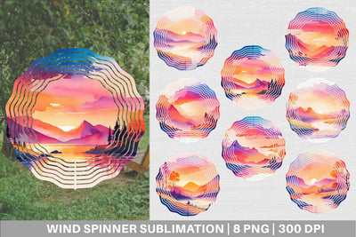 Wind Spinner | Sublimation Spinner Sublimation artnoy 