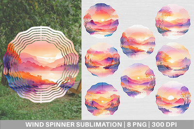 Wind Spinner | Sublimation Spinner Sublimation artnoy 