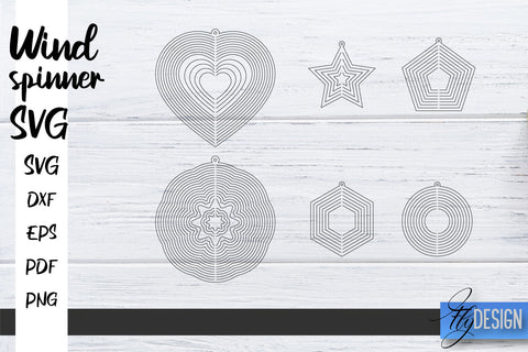 Wind Spinner SVG Bundle | Funny Wind Spinner SVG Fly Design 