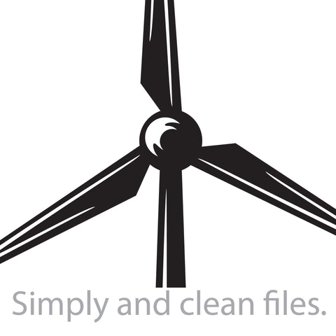 Wind Turbine SVG TribaliumArtSF 