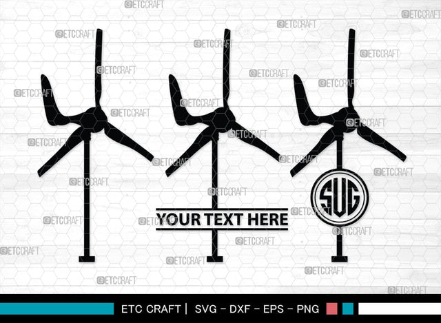 Windmill Electric Monogram, Windmill Electric Silhouette, Windmill Electric SVG, Windmill Svg, Old Windmill Svg, Farmhouse Windmill Svg, Electric Pole Svg, SB00481 SVG ETC Craft 