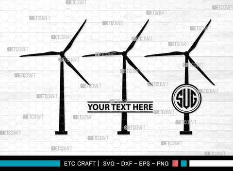 Windmill Electric Monogram, Windmill Electric Silhouette, Windmill Electric SVG, Windmill Svg, Old Windmill Svg, Farmhouse Windmill Svg, Electric Pole Svg, SB00481 SVG ETC Craft 