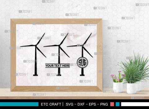 Windmill Electric Monogram, Windmill Electric Silhouette, Windmill Electric SVG, Windmill Svg, Old Windmill Svg, Farmhouse Windmill Svg, Electric Pole Svg, SB00481 SVG ETC Craft 
