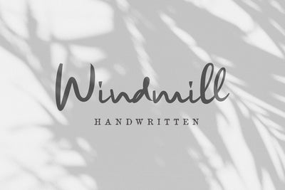 Windmill Font Javapep 