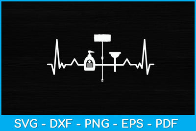 Window Cleaner Heartbeat Funny Cleaning Svg Design SVG artprintfile 