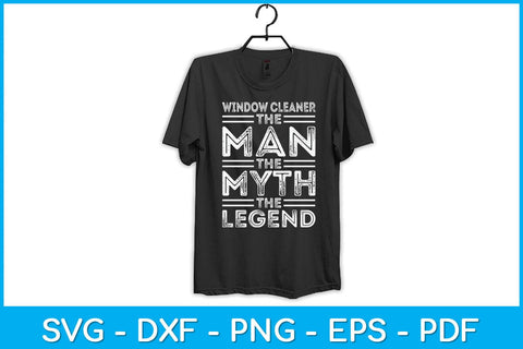 Window Cleaner Man Myth Legend Svg Design SVG artprintfile 