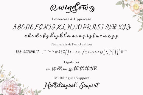 Window Font Madatype Studio 