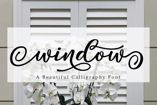Window Font Madatype Studio 