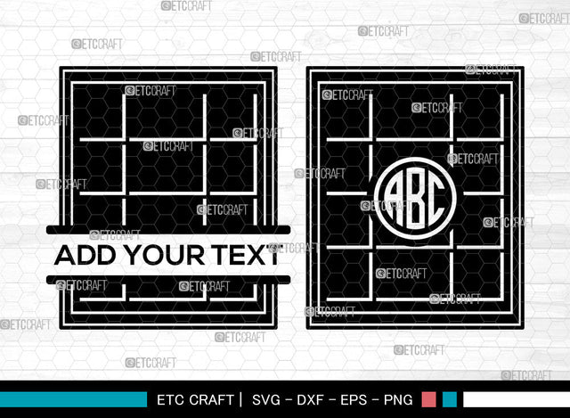 Window Monogram SVG, Casement Svg, Windows Frame Svg, Gothic Windows Svg, Circle Monogram Svg SVG ETC Craft 