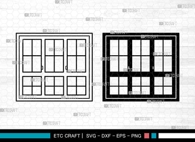 Window SVG, Casement Svg, Windows Frame Svg, Gothic Windows Svg, Windows Svg SVG ETC Craft 