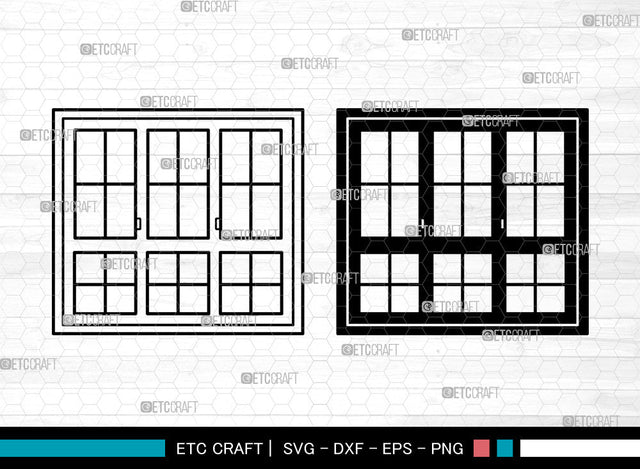 Window SVG, Casement Svg, Windows Frame Svg, Gothic Windows Svg, Windows Svg SVG ETC Craft 