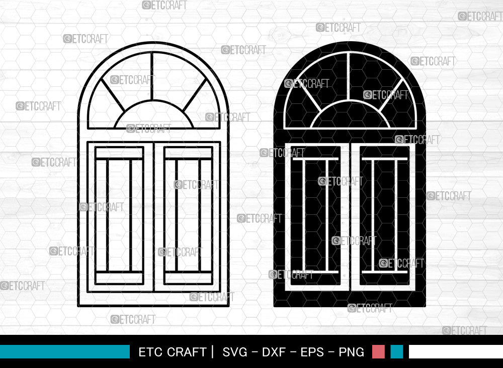 Window SVG, Casement Svg, Windows Frame Svg, Gothic Windows Svg ...