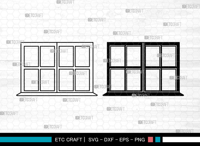 Window SVG, Casement Svg, Windows Frame Svg, Gothic Windows Svg, Windows Svg SVG ETC Craft 