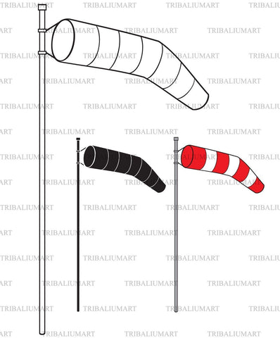 Windsock SVG TribaliumArtSF 