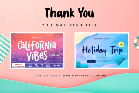 Windsurf - Playful Display Font Font Alpaprana Studio 