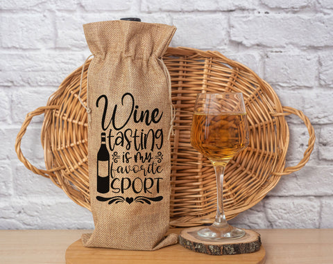 Wine Bag Quotes SVG Bundle, 6 Designs, Wine Tasting Is My Favorite Sport SVG, When Wine Goes In Wisdom Comes Out SVG, Life Is Good But Wine Makes It Better SVG SVG HappyDesignStudio 