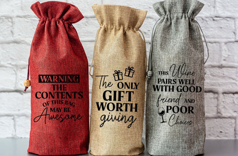 Wine Bag Quotes SVG Bundle, Christmas wine bag, wine bag, wine bag SVG SVG MD mominul islam 