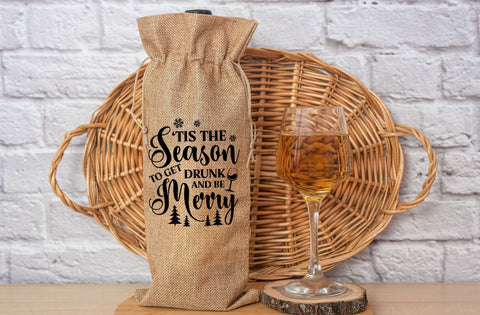 Wine Bag Quotes SVG Bundle, Christmas wine bag, wine bag, wine bag SVG SVG MD mominul islam 