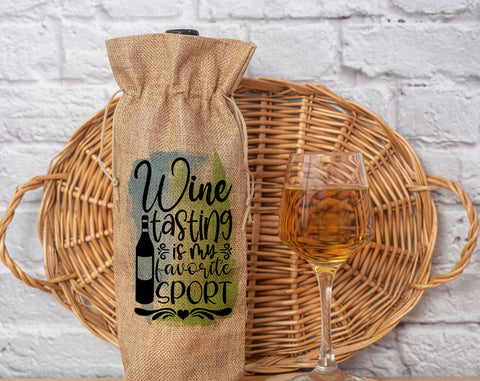 Wine Bag Sublimation Designs Bundle, 6 Wine Bag PNG Files, Drink Me I'll Make You Happy PNG, When Wine Goes In Wisdom Comes Out PNG Sublimation HappyDesignStudio 