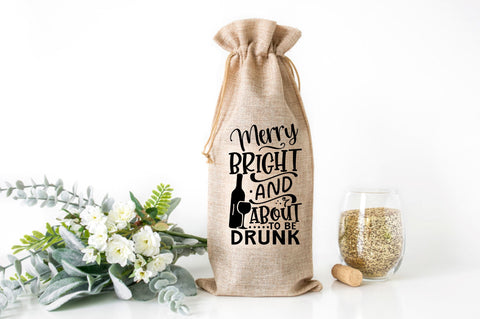Wine Bag SVG Bundle SVG Regulrcrative 