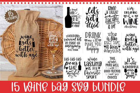 Wine bag SVG Bundle, wine svg SVG md faruk hossain 