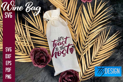 Wine Bag SVG Design |Wine Bag SVG Quotes | Party SVG Quotes SVG Fly Design 
