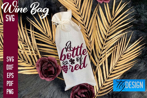 Wine Bag SVG Design |Wine Bag SVG Quotes | Party SVG Quotes SVG Fly Design 