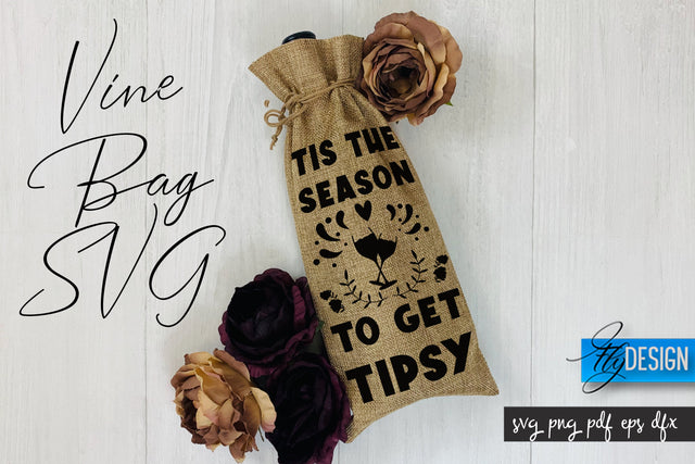Wine Bag SVG | Wine Bag Quotes SVG | Wine SVG Design SVG Fly Design 